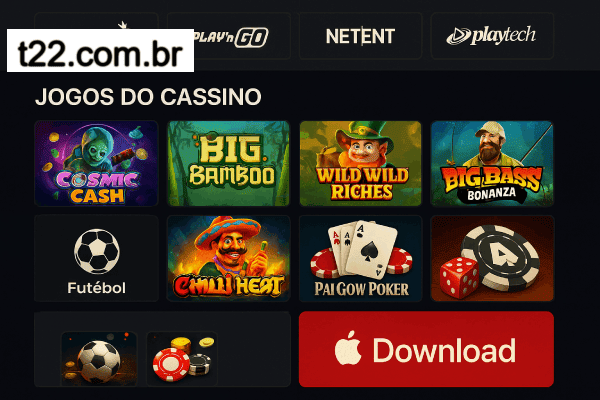 Passo a passo de registro e login na plataforma t22