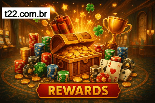 Ofertas e recompensas da t22 em catálogo visual.