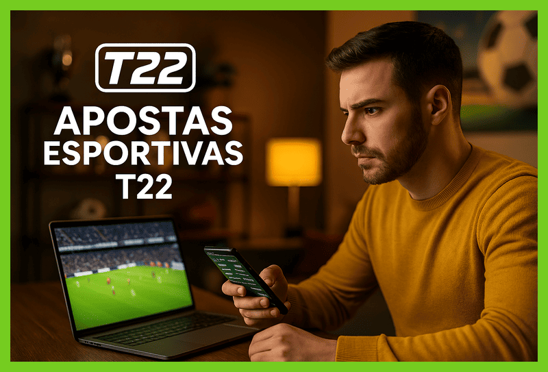 Aposte em apostas esportivas no cassino online T22