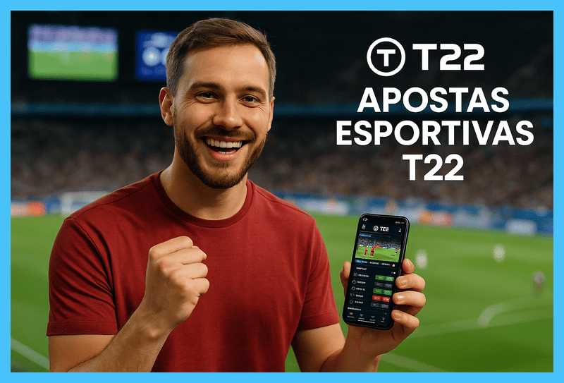 Apostas esportivas no cassino online T22